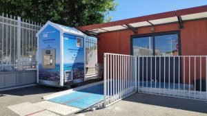 Une fontaine personnalisée Fontaineo, à Toulon