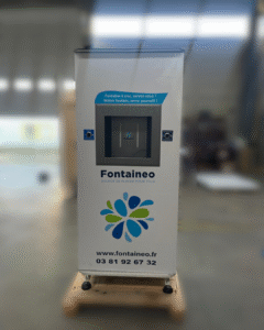 Fontaine à eau réseau Fontaineo